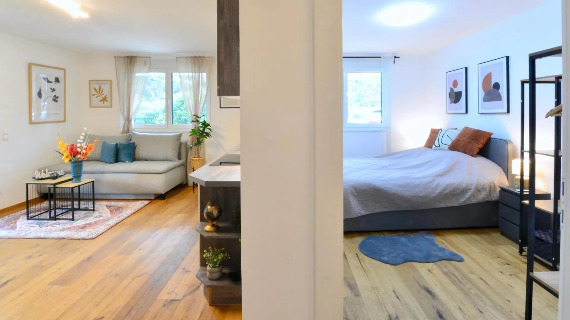 Апартаменты New With Parking And Metro In Front Of The House Вена